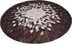 Round Area Rug – Soft and Durable Floor Mat for Living Room, Bedroom, or Entryway – Non-Slip Modern Carpet for Home Decor & Interior Styling(White 5X5)
