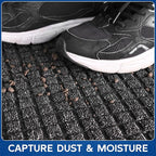 Durable Front Door Mat, 72" x 24" Heavy Duty Indoor Outdoor Doormat for Entryway, Non-Slip Rubber Backing, Stain and Fade Resistant Commercial Floor Mat for Home Office Entry