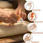 UFO Bread Lame Cutter for Homemade Sourdough,Bread Scorer Tool for Sourdough with 5 Blades and Case,Slashing Tool Bread Cutting Knife for Artisan Bread and Baguette Makers,Butterfly