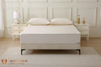 Deluxe Cooling Waterproof Organic Mattress Protector Full - Organic Cotton Percale Breathable Mattress Pad Cover - Naturally Cool for Hot Sleepers – Soft Natural Comfort