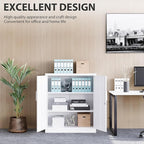 SISESOL White Metal Storage Cabinet
