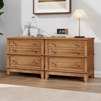 Merax 27.3 Inch Solid Wood Nightstand, Mid Century Modern Night Stand