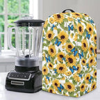 Blender Covers Kitchen Appliance Dust Cover Sunflower Butterfly Blender Protector Food Processor Protection Washable Coffee Maker for Kitchen Counter