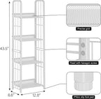 Bookshelf Storage Shelf Small Bookcase Freestanding Storage Stand