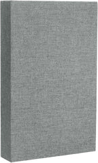 uxcell Decorative Books, 10.6 x 6.7 Linen Fake Books for Decoration Faux Decor Book for Modern Aesthetic Home Office Coffee Table Shelf Desktop Display, Dark Grey