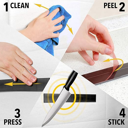 Adhesive Magnetic Strip for Knives Kitchen with Multipurpose Use as Knife Holder, Knife Rack, Knife Magnetic Strip, Knives Bar, Kitchen Utensil Holder, Tool Holder for Garage and Kitchen Organizer
