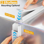 425in TV Cord Hider Wall, Cord Covers for 2-3 Wires on Wall, Easier Set-up Cable Hider Wire Covers for Cords on Wall, Paintable Cable Cover Management to Hide TV Wires, W0.95 H0.55in, White
