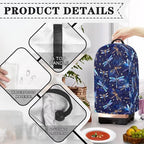 Dragonfly Pattern Blender Dust Cover Stand Mixer or Coffee Maker Appliance Covers with Drawstring Anti Fingerprint Polyester Dust Proof Stain Resistant Blender Cover for Kitchen