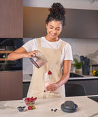 Zyliss Easy Pull Food Chopper & Manual Food Processor, Gray, Easy Pull 3.0