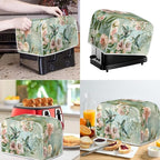 Hummingbird Dust Cover Kitchen Blender Covers Flower Washable Toaster Oven Dustproof Cover Anti Fingerprint Protection Set