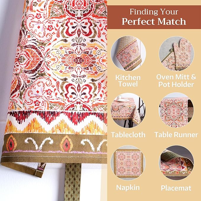 Maison d' Hermine 100% Cotton Apron for women with Pocket Kitchen Chef Apron for Men Cooking Mothers Day Gifts