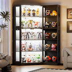 PAKASEPT Corner Display Curio Cabinet