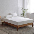 Simple&Opulence Cooling Quilted Mattress Pad – Fitted Sheet Mattress Protector Cover with Elastic Corners, Soft & Breathable, 16 Inch Deep Pocket (Cream Khaki,Full)