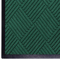 WaterHog Diamond | Commercial-Grade Entrance Mat with Rubber Border – Indoor/Outdoor, Quick Drying, Stain Resistant Door Mat (Evergreen, 3' x 5')