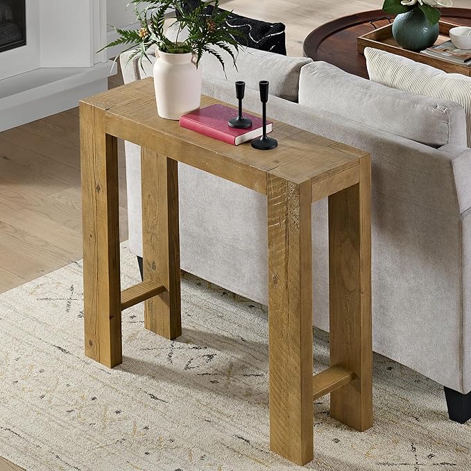 Alaterre Furniture Classic Solid Wood Console Table