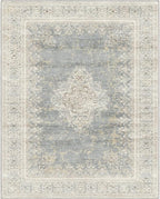 8x10 Area Rug Non Slip Boho Large Rug Entryway Indoor Mat Machine Throw Bedside Rug for Living Room Bedroom Kitchen (Beige Grey)