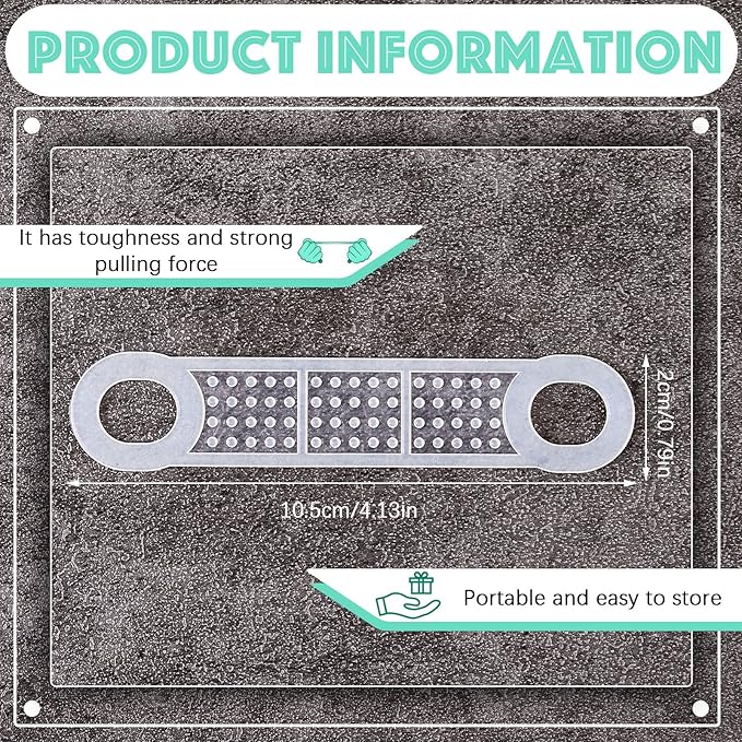 Taiyin 200 Pcs Non Slip Rubber Clothes Hanger Grips Clear Silicone Clothing Hanger Strips Clothes Hanging Accessories for Wood Plastic Home Stores Use