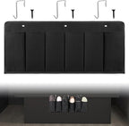 RVZONE RV Shoe Pockets 6 Large Pockets Heavy Hanging Bedside Storage Organizer with Sturdy Hooks for Shoes, Toys and Tools
