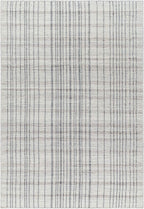 Mark&Day Wool Rugs, 6x9 Ishaq Cottage Slate Area Rug, Grey Silver Carpet for Living Room, Bedroom or Kitchen (6' x 9')