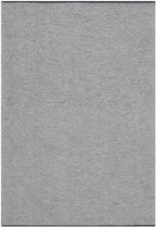 LUXE WEAVERS Modern Farmhouse Gray 8x10 Washable Area Rug, Anti-Slip Diamond Pattern Carpet
