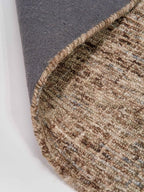 Rugsotic Carpets Hand Tufted Wool ECO-Friendly Area Rugs - 3'x5', Rectangle Shape, Beige & Brown, Solid Plain Design, High Pile Thick Handmade Area Rugs for Living Room, Bed Room (KWC111)