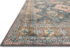 Loloi Skye Collection SKY-10 Sea/Rust 6'-0" x 9'-0" Area Rug