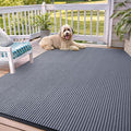 OLANLY Front Door Mat Indoor Outdoor Entrance, Waterproof Heavy Duty Doormat, Fade Resistant, Low Profile, Easy Clean Patio Porch Welcome Floor Mats for Entry, 71x47, Ash Grey