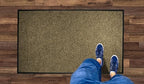 WaterHog Diamond | Commercial-Grade Entrance Mat with Rubber Border – Indoor/Outdoor, Quick Drying, Stain Resistant Door Mat (Camel, 3' x 6')