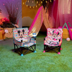 Bright Starts Disney Minnie Mouse Pop 'N Sit Portable Booster, Indoor/Outdoor Use, Floor Seat with Feeding Tray, 6 Mos - 3 Yrs