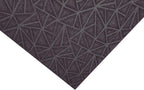 Furnish my Place Geometrical Pattern Indoor/Outdoor Refine Purple Rug, Abstract Area Rug, Doorway Mat, Contemporary Rug for Living Room, Entryway, Made in USA - 2' x 3' Oval