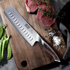 HOSHANHO 7 Inch Nakiri Knife, Ultra Sharp Japanese Kitchen Chef Knife