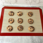 MASALACO Silicone Baking Mat, 2 Pack Oven Baking Mat 16.5 x 11.6, Red