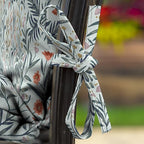 Arden Outdoor Dining Chair Cushion, 20 in x 20 in, Weather-Proof, Rain-Proof, Fade Resistant Patio Cushion for Patio, Dining, or Rocking Chairs 20 x 20, Pistachio Botanical