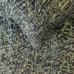The HomeCentric King/Queen/Twin Black Decorative Bed Runner Twin 53"x18" Bed Runner Without Pillow Cover, Marble Pattern, Pintucks, Quilted Bed Scarf on Jacquard Fabric - Stellaris
