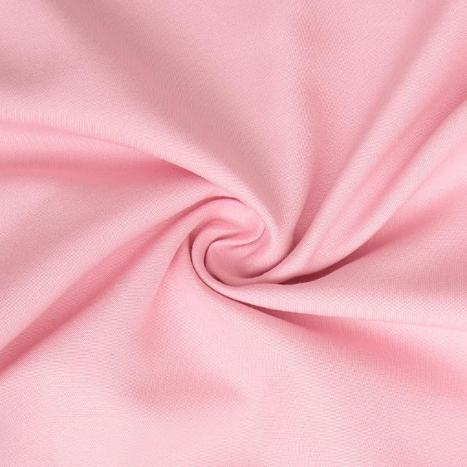 NTBAY Toddler Bedding Set - 4 Piece Soft and Breathable Crib Bedding Set for Boys and Girls, Includes Quilted Comforter, Fitted Sheet, Flat Top Sheet and Envelope Pillowcase, Pink
