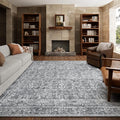 8x10 Washable Area Rugs Ultral Soft Non-Slip Stain Resistant Vintage Boho Large Carpet for High-Traffic Living Room & Dining Room