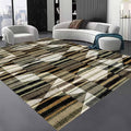 Large Living Room Area Rug 2x3ft,Modern Geometric Rugs, Multicolor Low Pile Farmhouse Carpet, Machine Washable & Non-Slip Non-Shedding for Classroom, Bedroom & Dorm