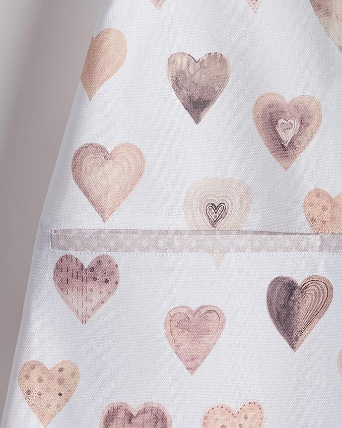 Maison d' Hermine 100% Cotton Apron for women with Pocket Kitchen Chef Apron for Men Cooking Mothers Day Gifts