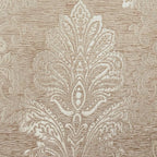 Touch of Class Camelot Luxury Bedding | Neutral Almond | Matte Satin Damask on Richly Textured Jacquard-Woven Chenille | Designed 3 Piece Set Includes Queen Quilted Bedspread & 2 Standard Shams