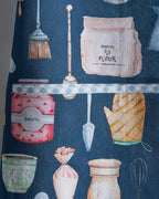 Maison d' Hermine 100% Cotton Apron for women with Pocket Kitchen Chef Apron for Men Cooking Mothers Day Gifts