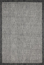 Loloi Magnolia Home by Joanna Gaines Henley Collection HNY-01 Ivory/Charcoal 2'-6" x 7'-6" Runner Rug