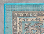 Unique Loom Sialk Hill Collection Area Rug - Washington (6' 1" x 9' Rectangle Turquoise/Black)