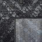 SAFAVIEH Adirondack Collection Area Rug - 9' x 12', Dark Grey & Grey, Modern Diamond Distressed Design, Non-Shedding & Easy Care, Ideal for High Traffic Areas in Living Room, Bedroom (ADR131F)