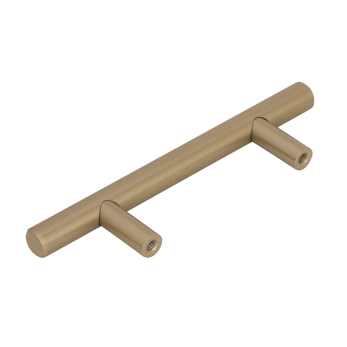 Amerock Bar Pulls 3 in (76 mm) Center-to-Center Golden Champagne – 10 Pack