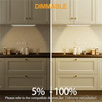 Ansen 4-Pack 24in Under-Cabinet Lighting — Dimmable LED, 2700K-5000K, CRI>92
