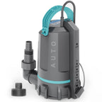 Aquastrong Automatic Sump Pump – 1/2 HP Submersible, 3159 GPH, 10ft Cord