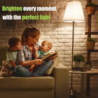 Barfelty E26 CFL Light Bulbs – 13W, 2700K, 900lm, Pack of 4 | UL Approved