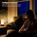 Betus Motion Sensor Night Light – Battery-Operated Dual Sensor Lamp