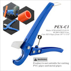 CHEN CHEN HAO PEX Clamp Cinch Tool: Universal Crimping for 3/8 to 1 Inch SS Clamps with Pipe Cutter