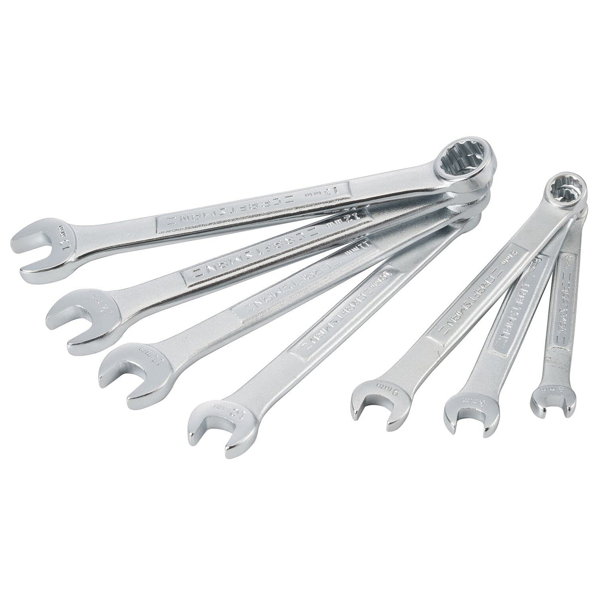 CRAFTSMAN MM WRENCH SET IN POUCH, 7-PC (CMMT21086) | Metric Combination Wrenches